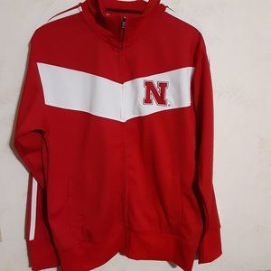 Colosseum Men's Nebraska Cornhuskers Full Zip Jacket in Size M